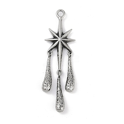 316 Surgical Stainless Steel Big Pendants X-STAS-G349-16AS-1