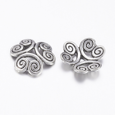 Tibetan Style Bead Caps X-EA483Y-1