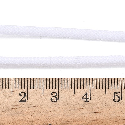 3MM Nylon Milan Cord Necklace Making NJEW-H084-01G-33-1