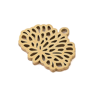 304 Stainless Steel Pendants STAS-S139-06G-03-1