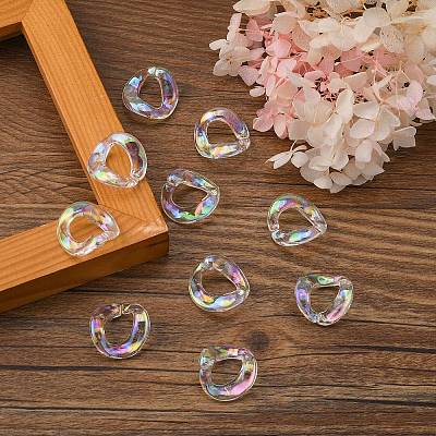 Transparent Acrylic Linkings Rings PACR-N010-035-1