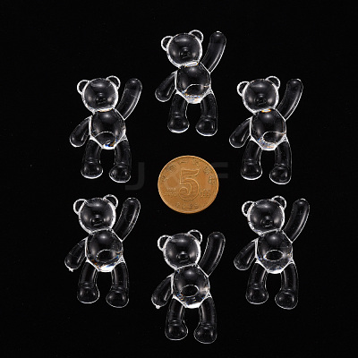 Transparent Acrylic Beads X-MACR-S373-01B-205-1
