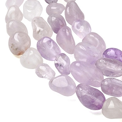 Natural Amethyst Beads Strands G-C286-A24-1