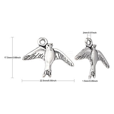 Alloy Pendants EA11924Y-1