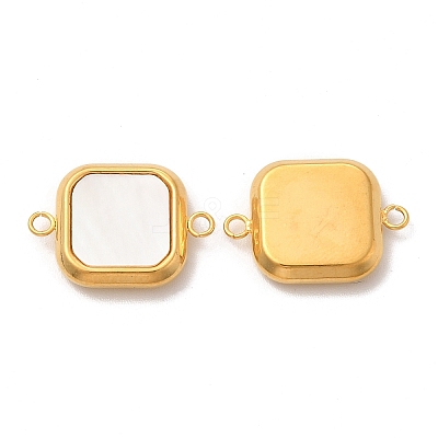PVD Vacuum Plating 304 Stainless Steel Connector Charms STAS-A079-07G-03-1