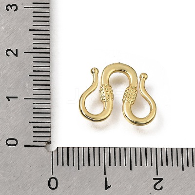 Brass M-Hook Clasps LS-KK-CBA0DF0-14E-G-1