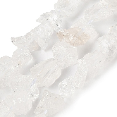 Natural Quartz Crystal Beads Strands G-Q023-A02-01-1