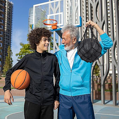  Polyester Basketball Net AJEW-CN0002-47C-1