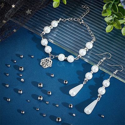 5 Style 304 Stainless Steel Beads STAS-UN0054-68-1
