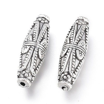 Tibetan Style Alloy Beads TIBEB-L004-085AS-1