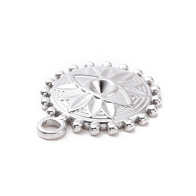 Tarnish Resistant 304 Stainless Steel Pendant Rhinestone Settings STAS-G287-16P-1