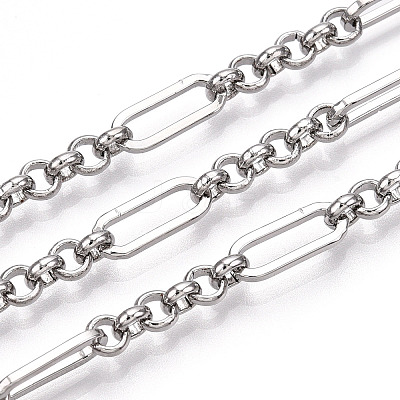 Iron Oval Link Chains CH-N004-09P-1
