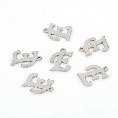 Non-Tarnish 201 Stainless Steel Pendants STAS-L244-04E-P-1