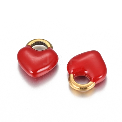 Ion Plating(IP) 304 Stainless Steel Charms STAS-I157-06G-05-1