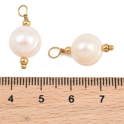 Natural Pearl Pendants PA-CBA0A45-10G-1