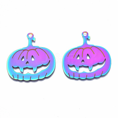 304 Stainless Steel Pendants STAS-T061-03-1