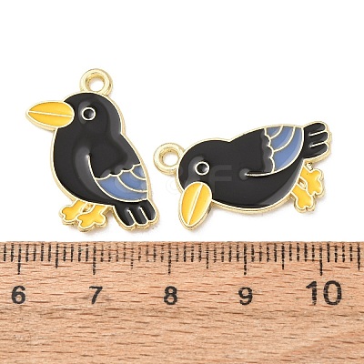 Alloy Enamel Pendants AL-CBA2679-06C-G-1