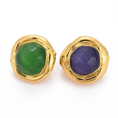 Cat Eye Beads G-E540-01-1