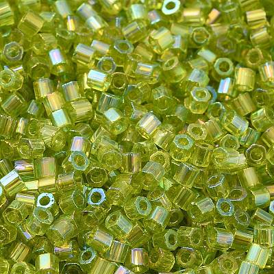 Transparent Colours AB Glass Seed Beads SEED-S042-19B-01-1