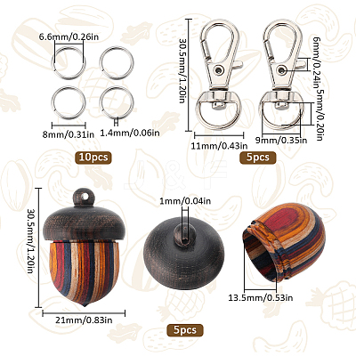 DIY Keychain Making Kit DIY-SC0023-89-1