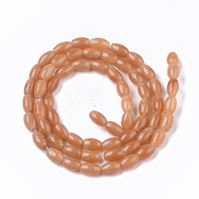 Natural Red Aventurine Beads Strands G-S364-018B-1