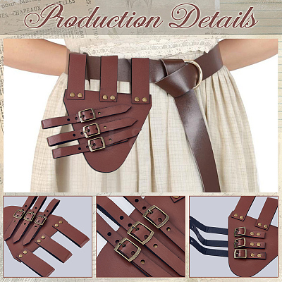 Imitation Leather Medieval Swords Holster for Men FIND-WH20026-042A-1