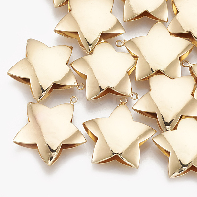 Brass Pendants KK-S348-034-1
