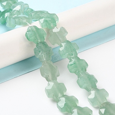 Natural Green Aventurine Beads Strands G-K357-C11-01-1