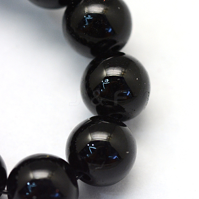 Baking Paint Pearlized Glass Pearl Round Bead Strands HY-Q003-10mm-80-1