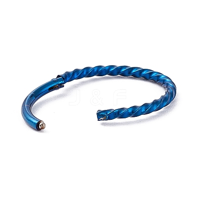 Twisted Ring Hoop Earrings for Girl Women STAS-D453-01A-04-1