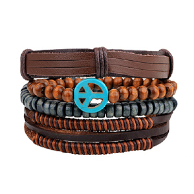 Multi-strand Bracelets BJEW-N0011-019-1