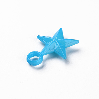 Opaque Acrylic Pendants MACR-N013-029-B01-1