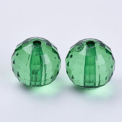 Transparent Acrylic Beads TACR-Q254-22mm-V17-1