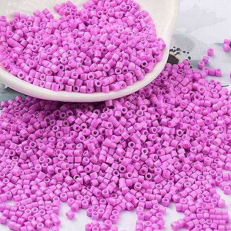 Baking Paint Glass Seed Beads SEED-S042-05B-90-1