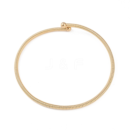 Ion Plating(IP) 304 Stainless Steel Elasticity Necklaces NJEW-S433-01G-1