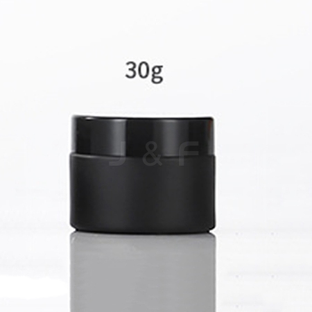Frosted Glass Refillable Cream Bottle MRMJ-WH0072-25C-1