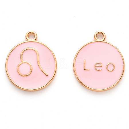 Alloy Enamel Pendants LS-ENAM-S124-01A-09G-1