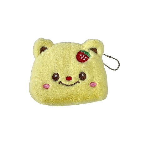 Cartoon Strawberry Butter Bear Coin Purse PW-WGC4956-01-1