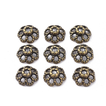 Tibetan Style Bead Caps LS-MLF0761Y-1