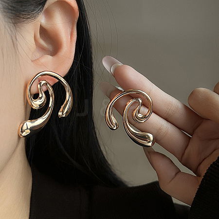 Iron Stud Earrings FS-WG0B059-11-1