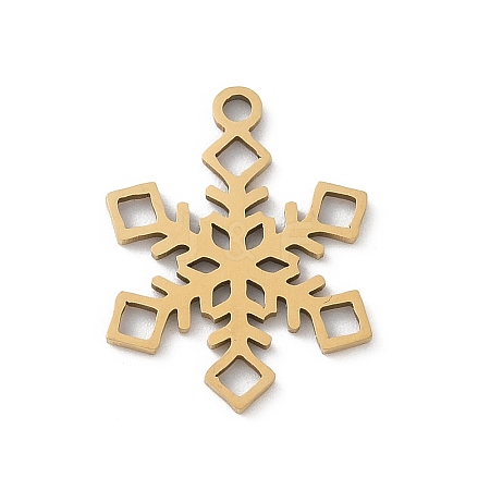 Christmas 201 Stainless Steel Pendants STAS-S157-02H-G-1