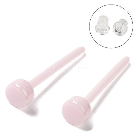 Hypoallergenic Bioceramics Zirconia Ceramic Stud Earrings EJEW-F340-05C-01-1