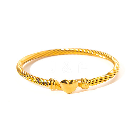 304 Stainless Steel Bangles for Women FS-WG55054-01-1