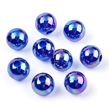 Transparent Acrylic Beads X-MACR-T046-01D-02-1