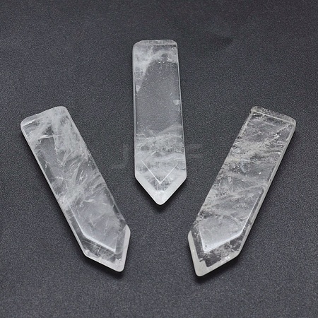 Natural Quartz Crystal Cabochons G-P384-E10-1