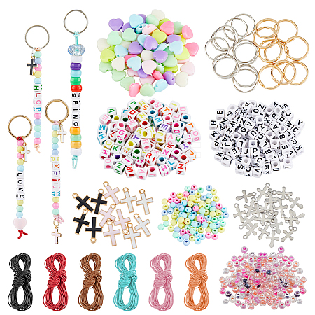 DIY Keychain Making Kits DIY-DC0003-54-1