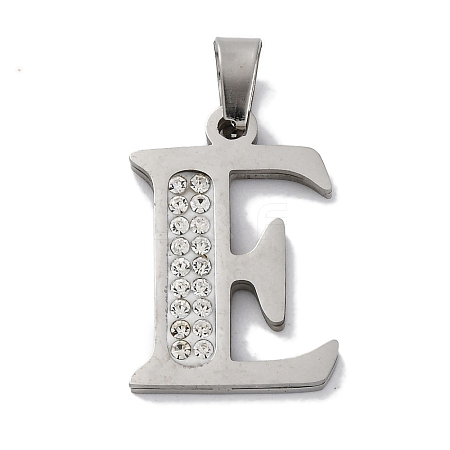 201 Stainless Steel Pendants STAS-Q342-53P-E-1