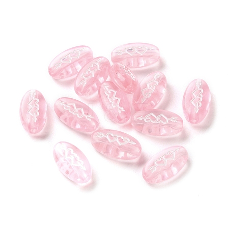 Transparent Acrylic Beads OACR-Z027-03-1