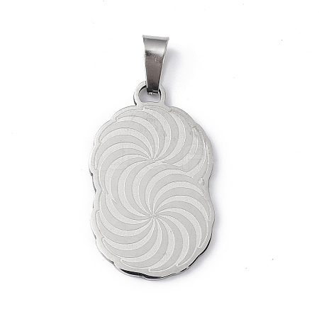 Non-Tarnish 201 Stainless Steel Pendants LS-STAS-C072-01P-1
