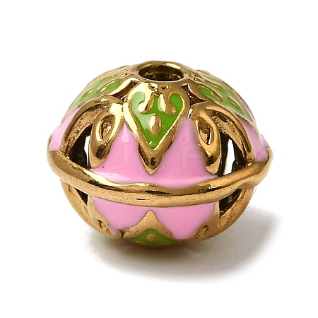 304 Stainless Steel Enamel Beads SA-CBA9422-01G-02-1